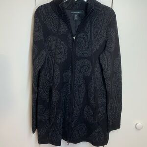 Cynthia Rowley sweat sweater jacket